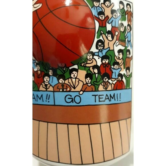 Albert E Price The Athletes Coffee Mug Basketball 3d Edition white Hoops  1990 - Picture 6 of 7